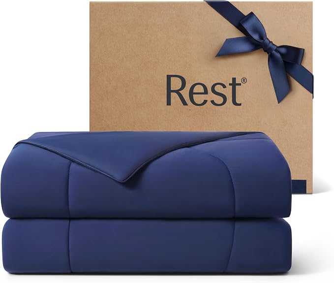 REST® Evercool® Cooling Comforter, King/Cali King, Blanket by REST