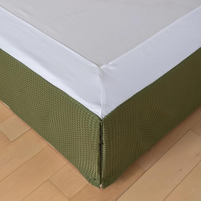 Full Bed Skirt, Wrap Around Bed Skirt by xuandian