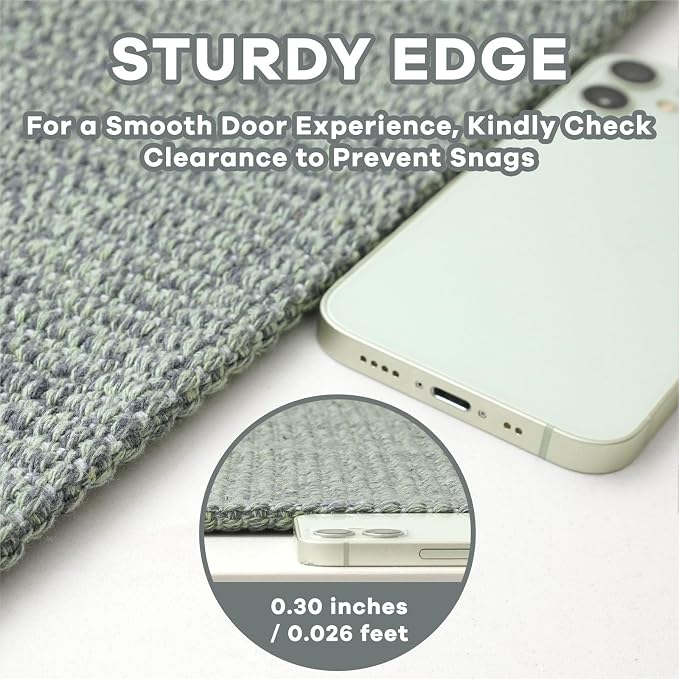 EARTHALL Extra Long Runner Rug 3x18 Ft Washable Runners - Image 2