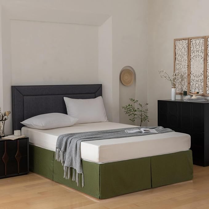 Full Bed Skirt, Wrap Around Bed Skirt - Image 4