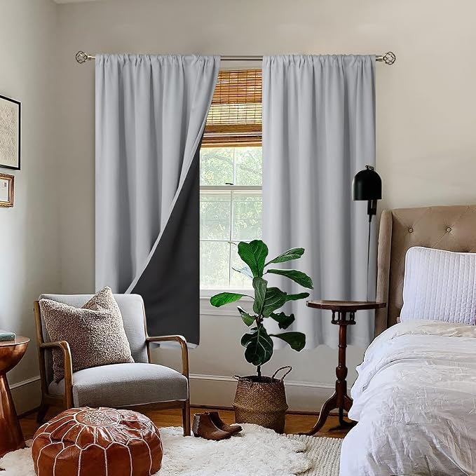 BGment Thermal Insulated 100% Blackout Curtains - Image 2
