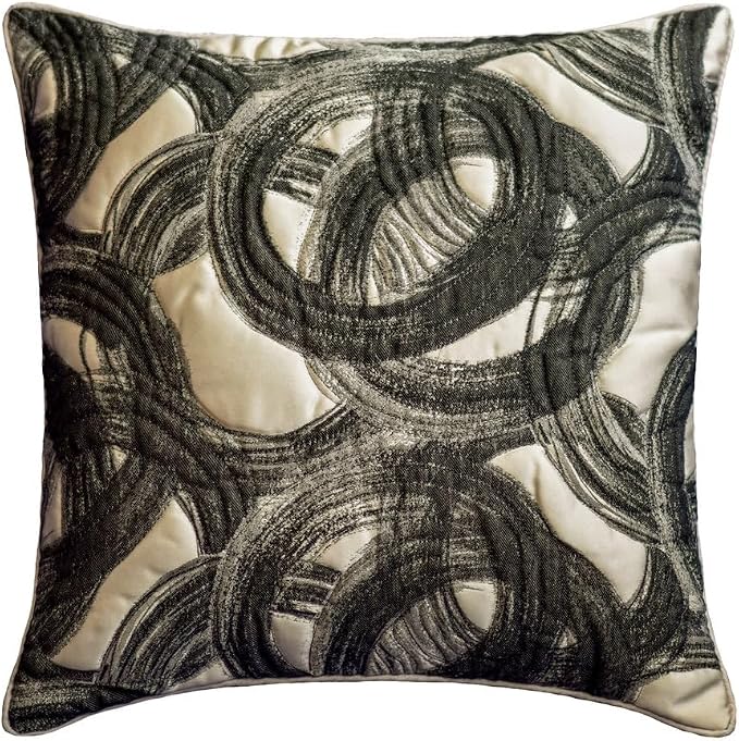The HomeCentric King/Queen/Twin Black Decorative King 90"x18" Bed Runner - Image 5