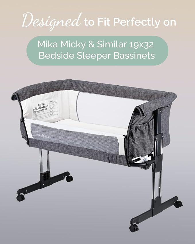 Bassinet Fitted Sheets Compatible - Image 2