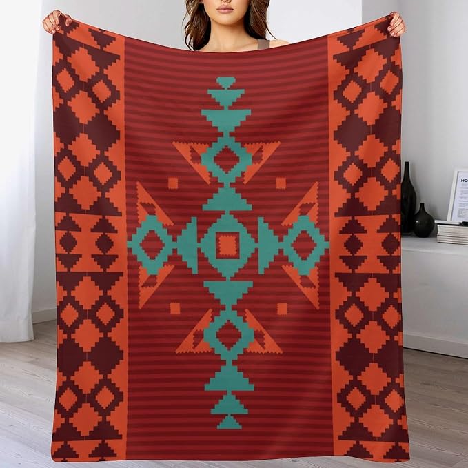 Aztec Throw Blanket - Image 8