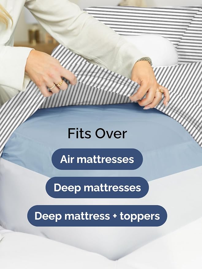 Extra Deep Queen Fitted Sheet - Image 6