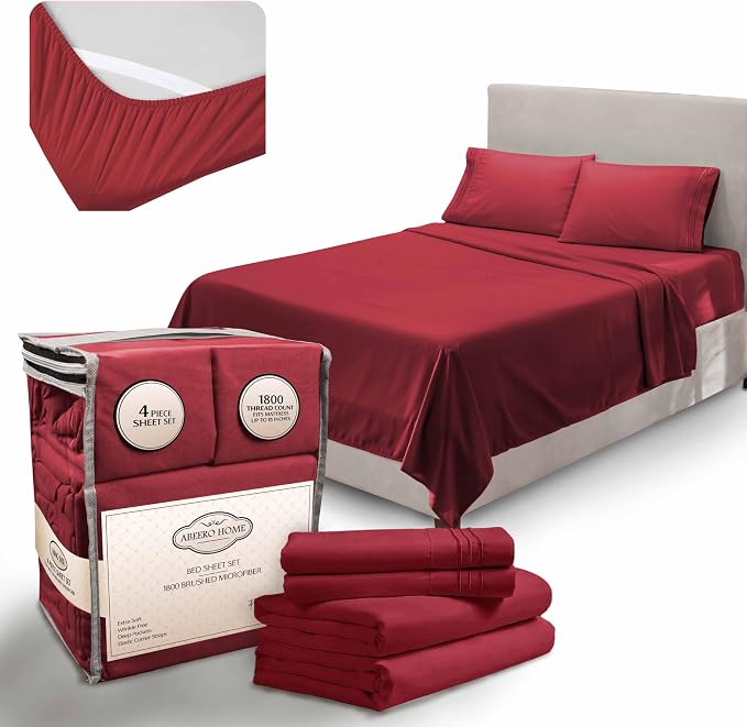 Twin Sheets Set by AbeeroHome