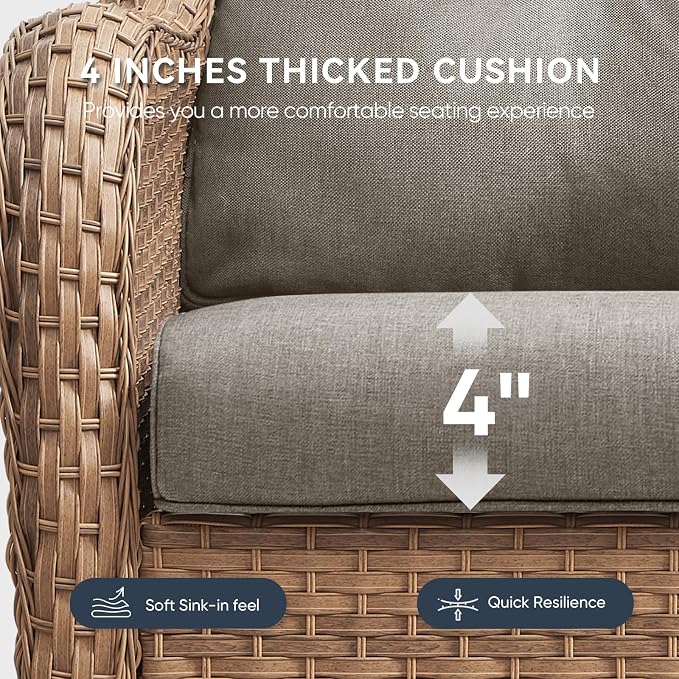 10-Piece Outdoor Patio Cushion Set - Image 2