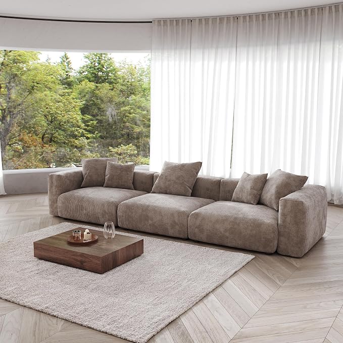 JACH 142" Sectional Couch Sofa - Image 5