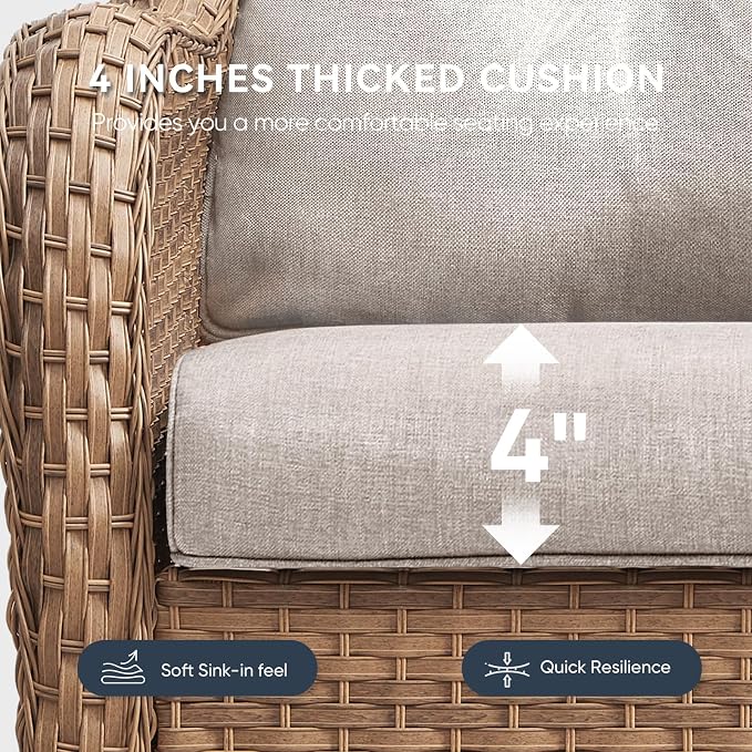 10-Piece Outdoor Patio Cushion Set - Image 3