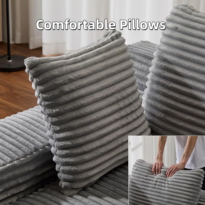 Chaise Lounge Chair Indoor, Oversized Comfy Fluffy Cloud Couch - Image 5