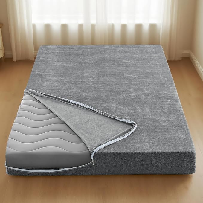 H.VERSAILTEX Twin Size Armless Futon Mattress Covers by HVERSAILTEX
