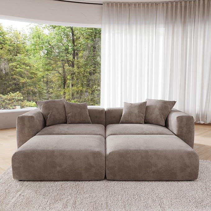 JACH Sectional Couches for Living Room, Modern Modular Sectional Couch - Image 4