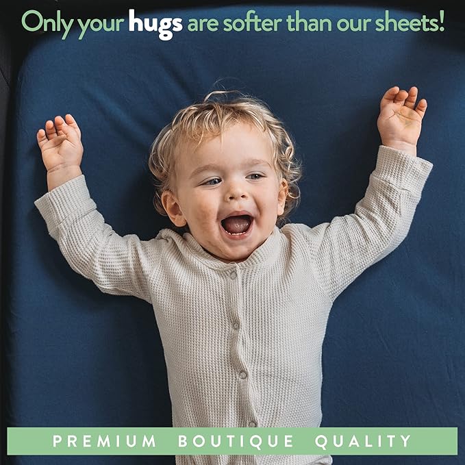Bedside Sleeper Bassinet Fitted Sheets 33x20 - Image 5