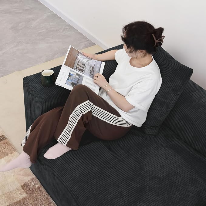 JACH 181" Oversized Modular Sectional Sofa, U-Shaped Deep 4-Seats Sectional - Image 4