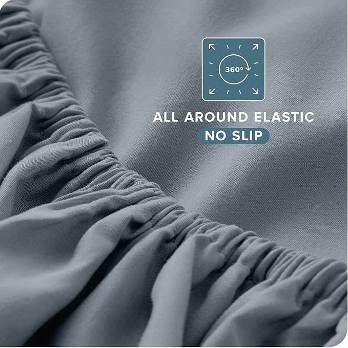 Bare Home Full Extra Long Sheet Set - Image 6