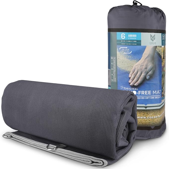 CGEAR Original Sand-Free Outdoor Rug Camping Mat by CGEAR+SAND-FREE