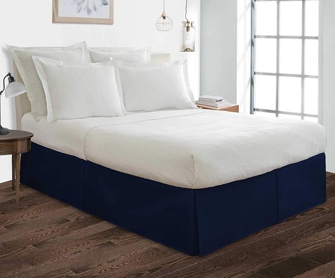 100% Cotton 800 Thread Count Box Pleated Bed Skirt - Image 2