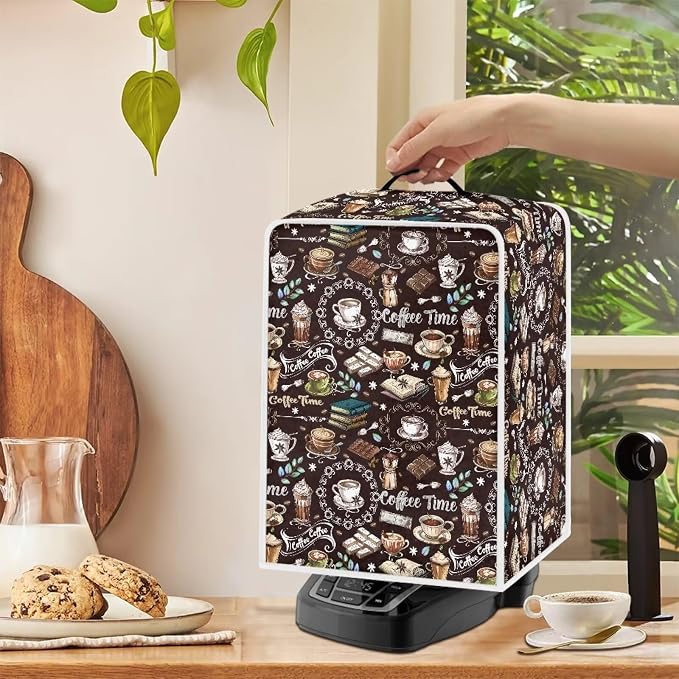Coffee Maker Cover, Small Appliance Cover Compatible - Image 3