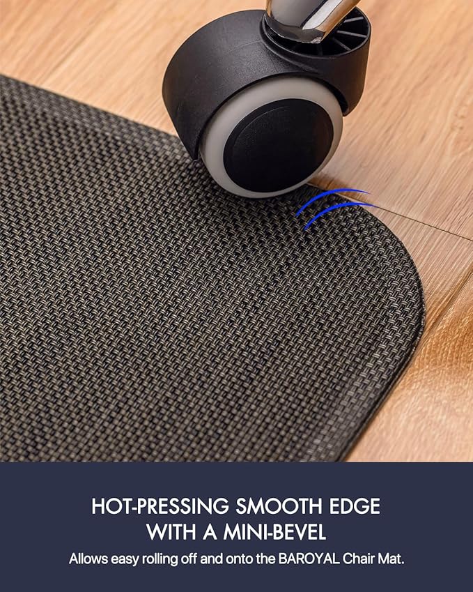 Office Chair Mat for Hardwood Floor Under Desk Computer Rolling Chair Mat for - Image 5