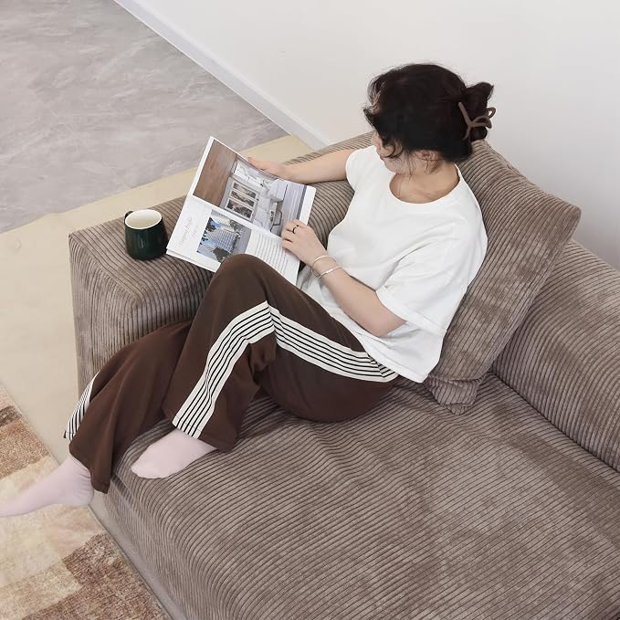 JACH 142" Sectional Couch Sofa - Image 3