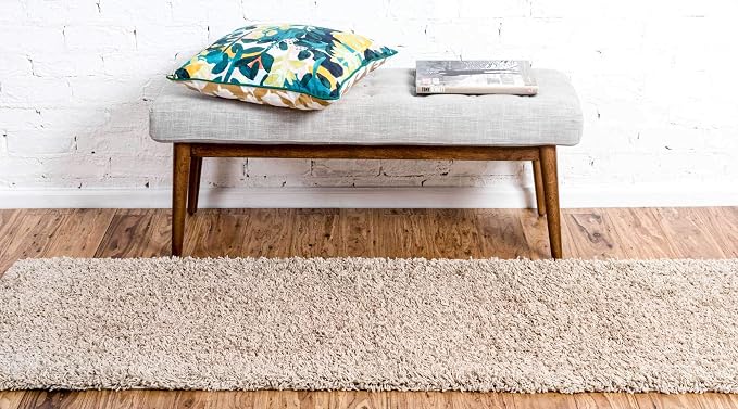 Unique Loom Solid Shag Collection Area Rug - Image 4
