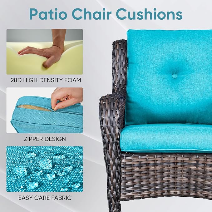 10-Piece Outdoor Patio Cushion Set - Image 3