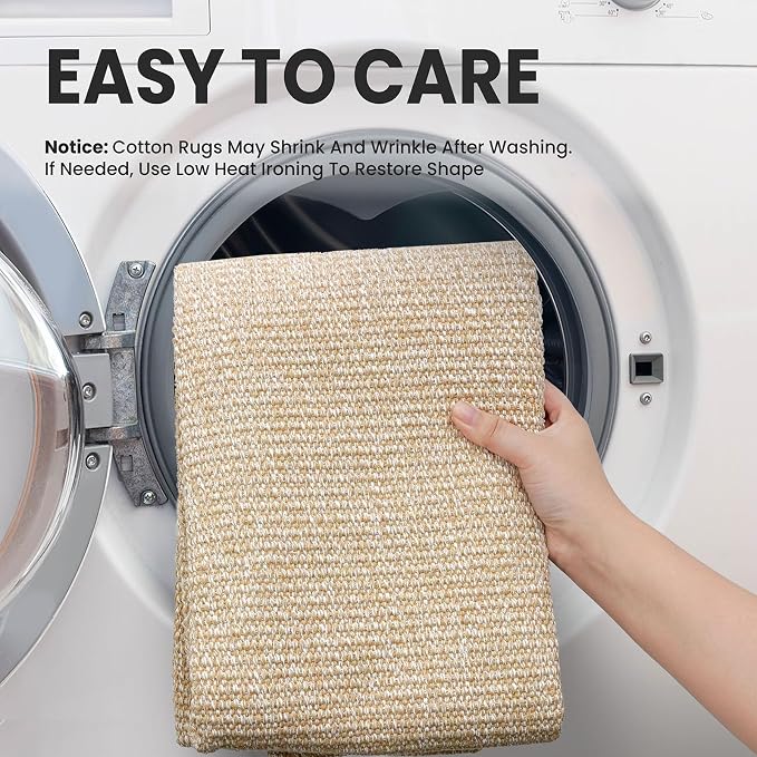 EARTHALL Washable Runner Rug 2x5 Ft Non Slip Runners - Image 3