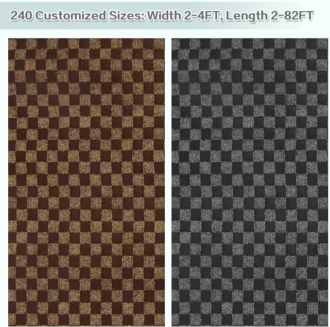 Custom Size Runner Rug 4 ft x 33 ft, 2-82ft Carpet Runners Hallway Entryway - Image 8