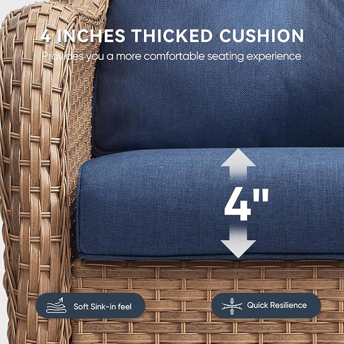 10-Piece Outdoor Patio Cushion Set - Image 2