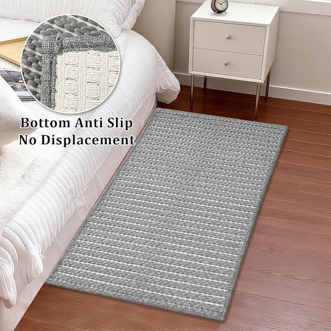 Small Bathroom Rugs, Washable Luxury Bath Rug - Image 3