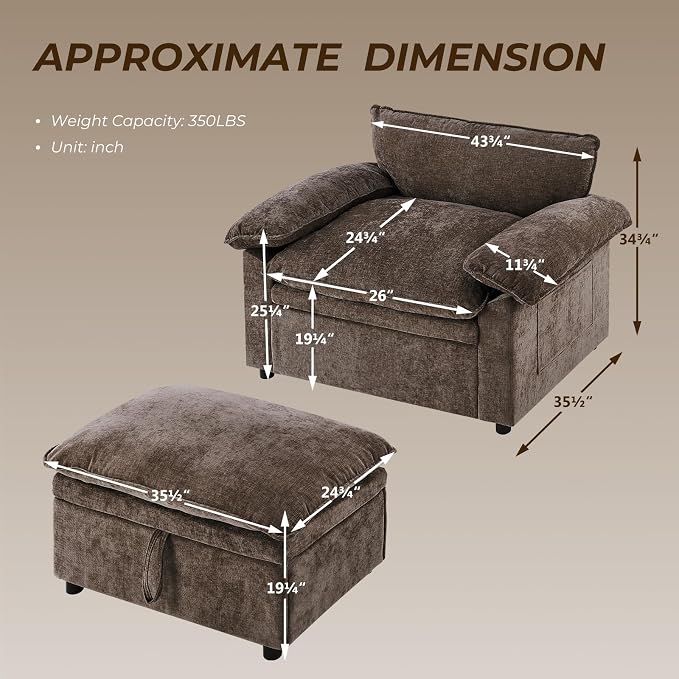 Furnimart Super Plush Cloud Chair - Image 2