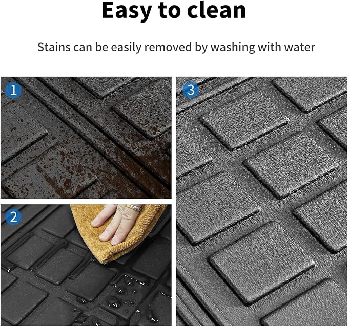 Custom for 2016-2022 Toyota Prius & Prius Prime Hatchback Cargo Mats Trunk - Image 5