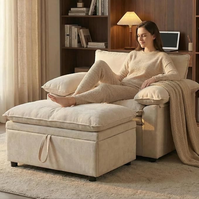 Furnimart Super Plush Cloud Chair by FurnimartFurniture