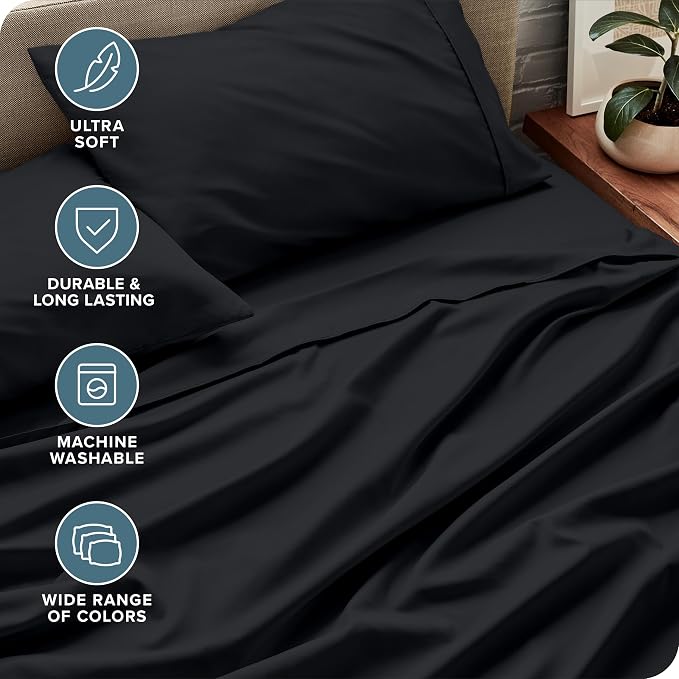 Bare Home Split King Sheet Set - Image 5