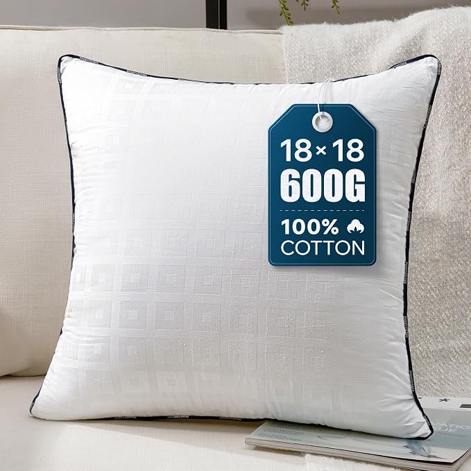 Phantoscope 18x18 Pillow Inserts, Decorative Throw Pillow Inserts by Phantoscope