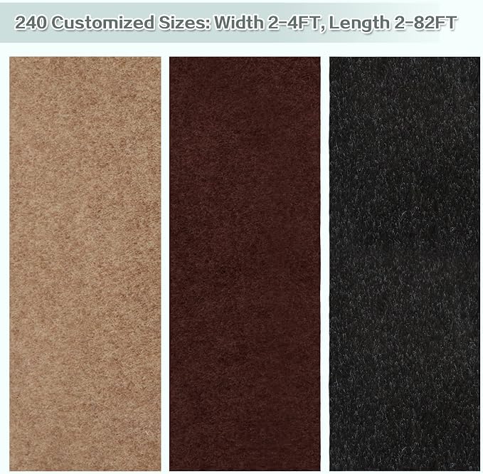 Custom Size Runner Rug 4 ft x 13 ft, 2-82ft Carpet Runners Hallway Entryway - Image 8