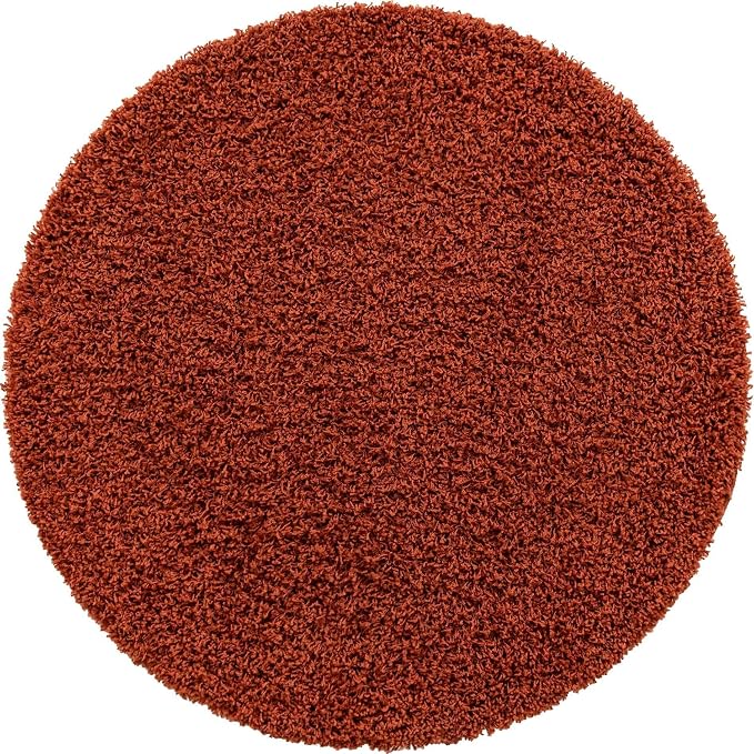 Unique Loom Solid Shag Collection Area Rug - Image 10