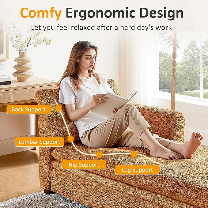 VANOMi Oversized 70.47'' Chaise Lounge Chair Indoor - Image 5
