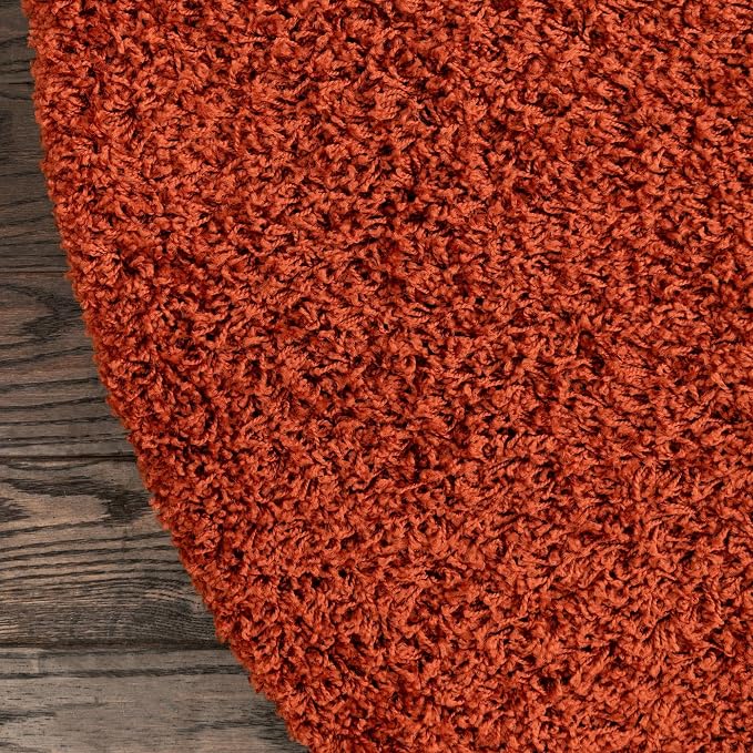 Unique Loom Solid Shag Collection Area Rug - Image 8