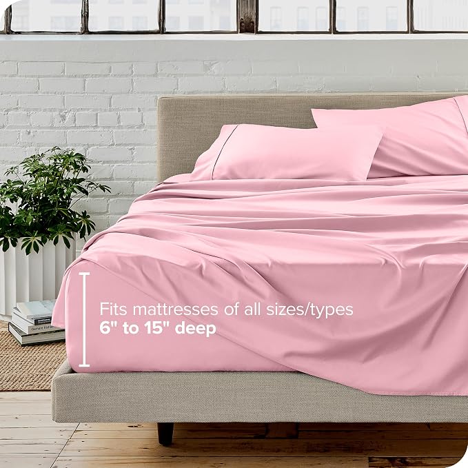 Bare Home Split Head Flex King Sheet Set - Image 6