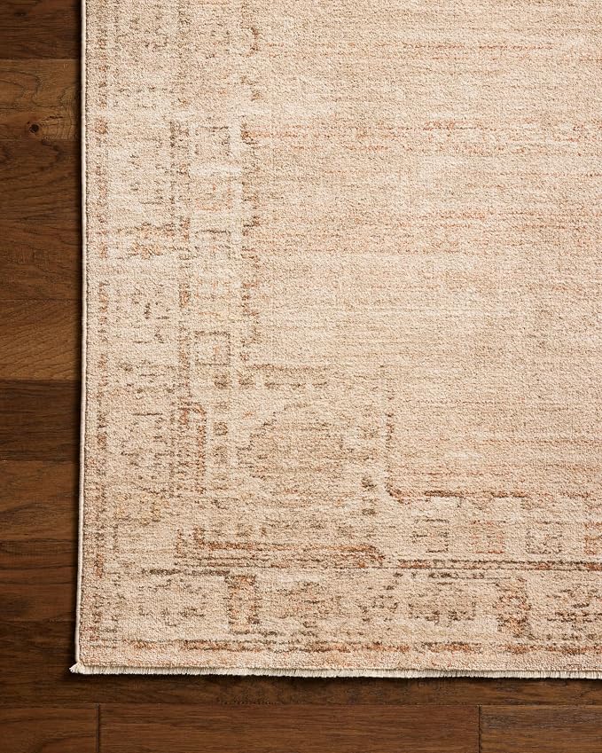 Loloi Chris Loves Julia Palma Collection PLM-02 Spice/Natural 2'-7" x 12'-0" - Image 6