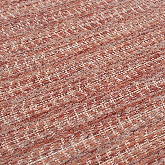 Adiva Rugs Outdoor Indoor Area Rug, Weather Resistant, Stain Resistant Floor Mat - Image 5
