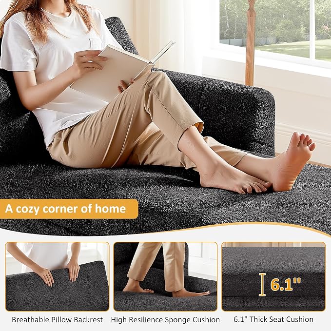 VANOMi Oversized 70.47'' Chaise Lounge Chair Indoor - Image 3