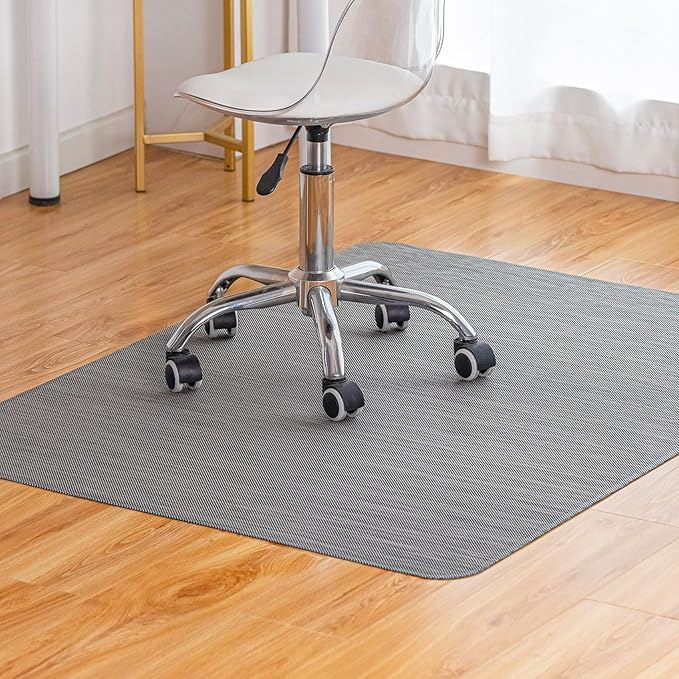 Office Chair Mat for Hardwood Floor Under Desk Computer Rolling Chair Mat for by BAROYAL